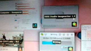 Create pardus linux 20112 bootable usb using SUSE imagewriter [upl. by Iruyas]