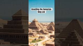 Unveiling the Sumerian King List Myth or Reality [upl. by Zasuwa]