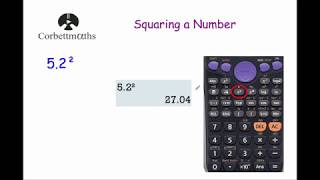 Squaring a Number  Corbettmaths [upl. by Dnallor]