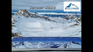 Ski  Zell am See  Kaprun  Gletscher Austria  Jan 2023 [upl. by Nidraj]