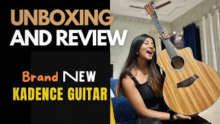 Unboxing NEW Kadence Guitar  Ritika Biswas [upl. by Eitsyrc]