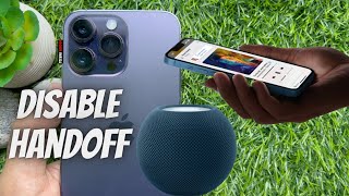 How to Disable HomePod Mini Handoff [upl. by Atnicaj]