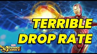 TERRIBLE IRON MAN EVENT SHARDS MAXIMIZE POINTS FOR SHARDS MY ARENA TEAM MARVEL Strike Force  F2P [upl. by Ramo37]