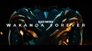 Black Panther Wakanda Forever  Ending Credits HD [upl. by Aihsinat]