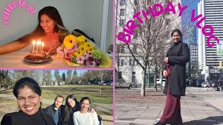 25th Birthday Vlog  One year to this Journey  International Student in Vancouver [upl. by Naynek]