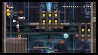 New Super Mario Bros Wii  Star Coin Location Guide  World 7Ghost House  WikiGameGuides [upl. by Suivatnod]