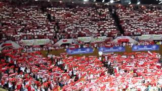 Polska  Brazylia  Liga Światowa  Siatkówka  Katowice Spodek 2011  hymn Polski 30062011 [upl. by Ixela]