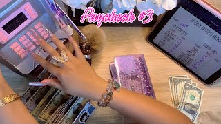 July 2022  Cash Envelope Stuffing  Pinkxbudgetz [upl. by Purse659]