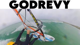 8 Waverides Godrevy Windsurfing Cornwall [upl. by Ellecram711]