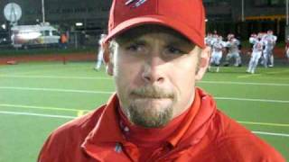 MarysvillePilchuck HS football coach Brandon Carson pregame interview [upl. by Lustick]