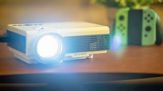 VANKYO Leisure 3W LED Portable Projector Review  Big Screen Gaming UNDER 100  Raymond Strazdas [upl. by Constancia786]