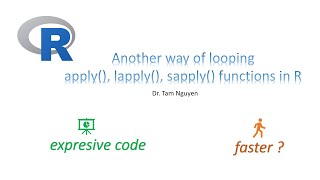 R Tutorial 13 A better way of looping in R using apply lapply sapply function [upl. by Batholomew734]