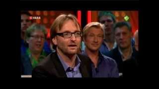 Eerste chansoncollege Bart Van Loo DWDD [upl. by Verner]