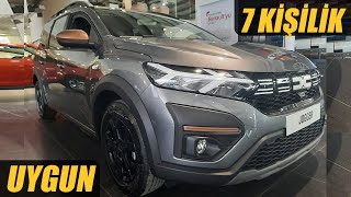 2024 DACIA JOGGER EXTREME 10 TCE 110HP İNCELEME  EN UCUZ 7 KİŞİLİK ARABA [upl. by Bunny]