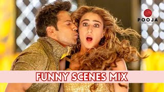 कुली नं 1 Funny Scenes Mix  Part 2 [upl. by Silva490]