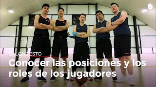 Posiciones y roles de cada jugador  Baloncesto [upl. by Norty]