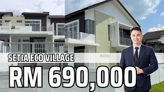 JB Property Setia Eco Village 20 x70 near Tuas Gelang Patah Tenby International School [upl. by Sirej311]