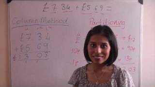 Partitioning Method Addition of Decimal Numbers  Key Stage 2 Maths Help [upl. by Balfore896]