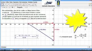 Situación problema Razón de cambio automóviles 2 [upl. by Ijar]