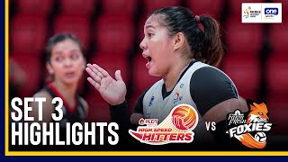 PLDT vs FARM FRESH  SET 3 GAME HIGHLIGHTS  2024 PVL REINFORCED CONFERENCE  August 8 2024 [upl. by Argyres]