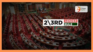 Setback as parliament postpones implementation of twothirds gender rule to the next parliament [upl. by Ecirtram]