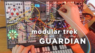 Modular Trek Guardian feat Moskwa Cosmos Quencer DistingEX Doepfer A1116 [upl. by Acila]