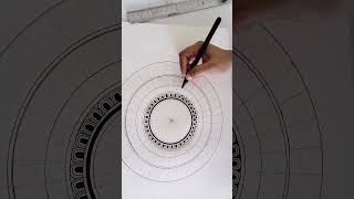 Mandala Flower Part 2 shorts satisfyingvideo [upl. by Osnohpla]