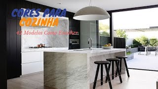 Cores para Cozinha39 Ideias e Dicas [upl. by Leemaj]