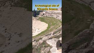 The archeological site of Nikopolis Greece travel [upl. by Ruosnam]