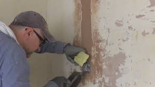 How To Fill In Electrical Chases Cracked And Damaged Plaster  Part 1 [upl. by Kola]