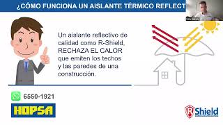 Capacitación GrabaciónAislantes de Aluminio para TechoInstalación y Características de Producto [upl. by Sears337]