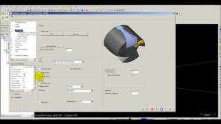 MASTERCAM X5 4 AXIS MORPH BETWEEN 2 CURVES [upl. by Cairistiona]