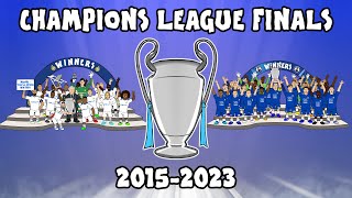 🏆CHAMPIONS LEAGUE FINALS 20152023🏆 [upl. by Pollie]