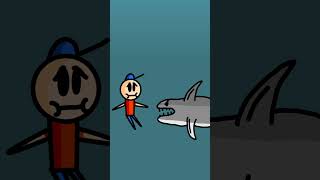 the shark Animated animation recommended funny shark shorts [upl. by Gloriana725]