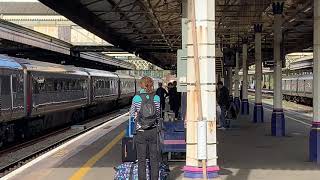 Class 40s  Intercity Liveried Class 47 The Devonian Double Tour Passes Exeter St Davids 30102021 [upl. by Kcirde]