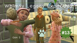 ☺️ meeting the boy next door ☺️  Whimsy Stories EXPANDED Legacy Challenge  Gen 5  Ep 13  Sims 4 [upl. by Emilie176]