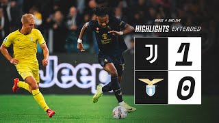 EXTENDED HIGHLIGHTS  Juventus 10 Lazio  Kalulu amp Cabal Decisive Performance  Serie A [upl. by Scevor208]