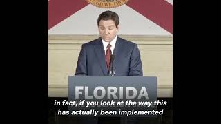 DeSantis Signs Bill Defunding DEI Departments At Florida Universities [upl. by Eerehs991]