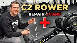 Concept 2 Rower Maintenance and Cleaning [upl. by Einatirb614]