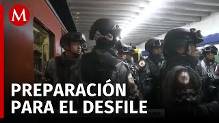 Así se alistaron las Fuerzas Armadas para el Desfile Militar del 16 de septiembre [upl. by Afira]