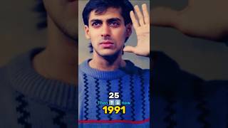 Saajan movie cast then amp now transformation 19912024 ytshorts shorts [upl. by Mira]