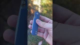 MBK EZC edc anodizing titanium knife knives tools anodization [upl. by Alimat]