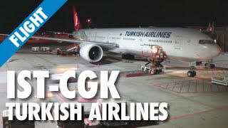 Flight Report Istanbul  Jakarta with Turkish Airlines [upl. by Rahman954]