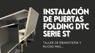 Como Instalar Puertas Folding Sistema DTC Top Stays Serie ST [upl. by Nordine490]