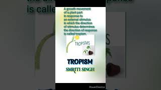 Tropism  Define tropism Definition of tropism what is tropism in biology smritisingh [upl. by Audun376]