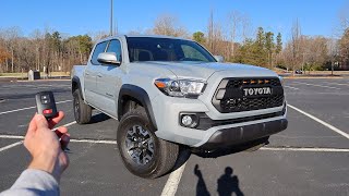 2021 Toyota Tacoma TRD Off Road Start Up Walkaround Test Drive and Review [upl. by Ahiel]