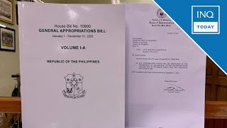 Senate receives copy of General Appropriations Bill from House  INQToday [upl. by Hoffarth]