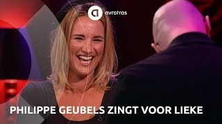 Lieke van Lexmond krijg een serenade van Philippe Geubels  Mag ik u kussen [upl. by Alonzo]