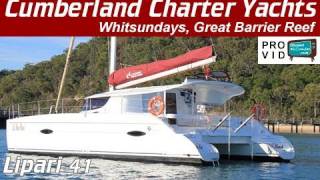 Whitsunday bareboats Whitsundays Liapari 41 Le Bon Revé sailing catamaran [upl. by Giffard]