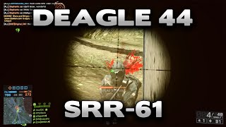 Battlefield 4 Deagle 44  SRR61 Gameplay [upl. by Eillim396]